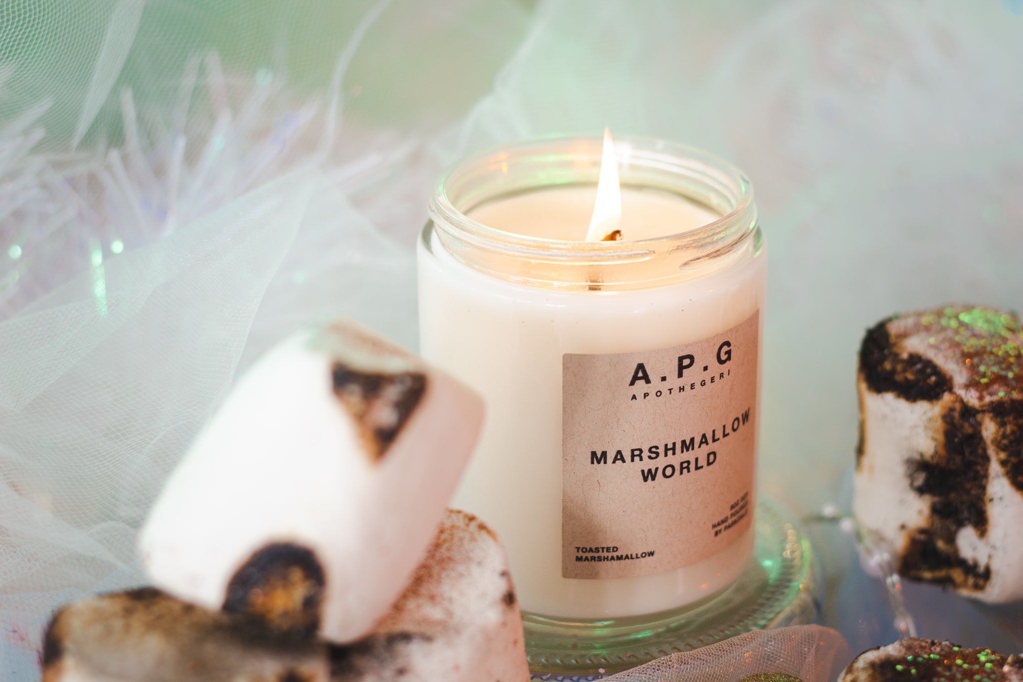 Marshmallow World Soy Candle